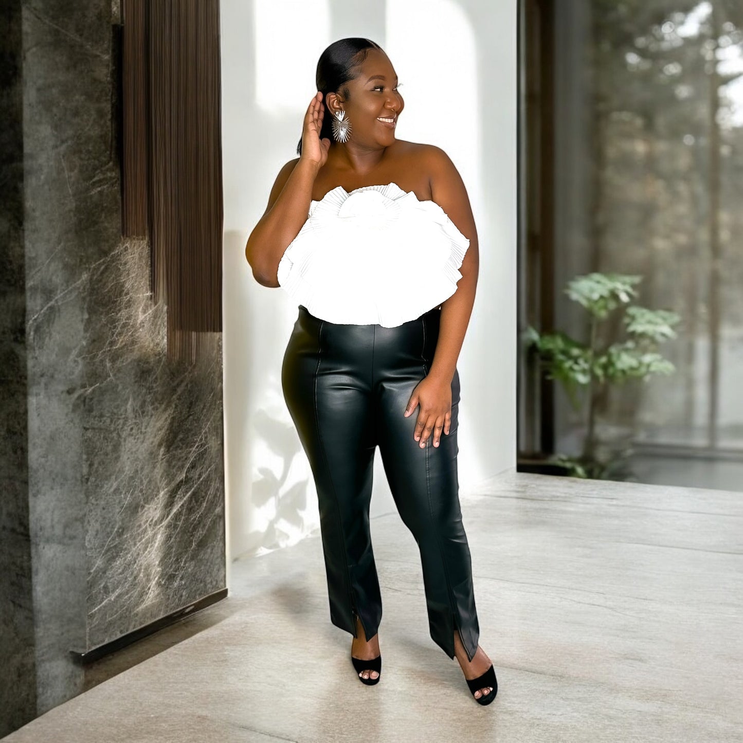 Chic Leather Pants
