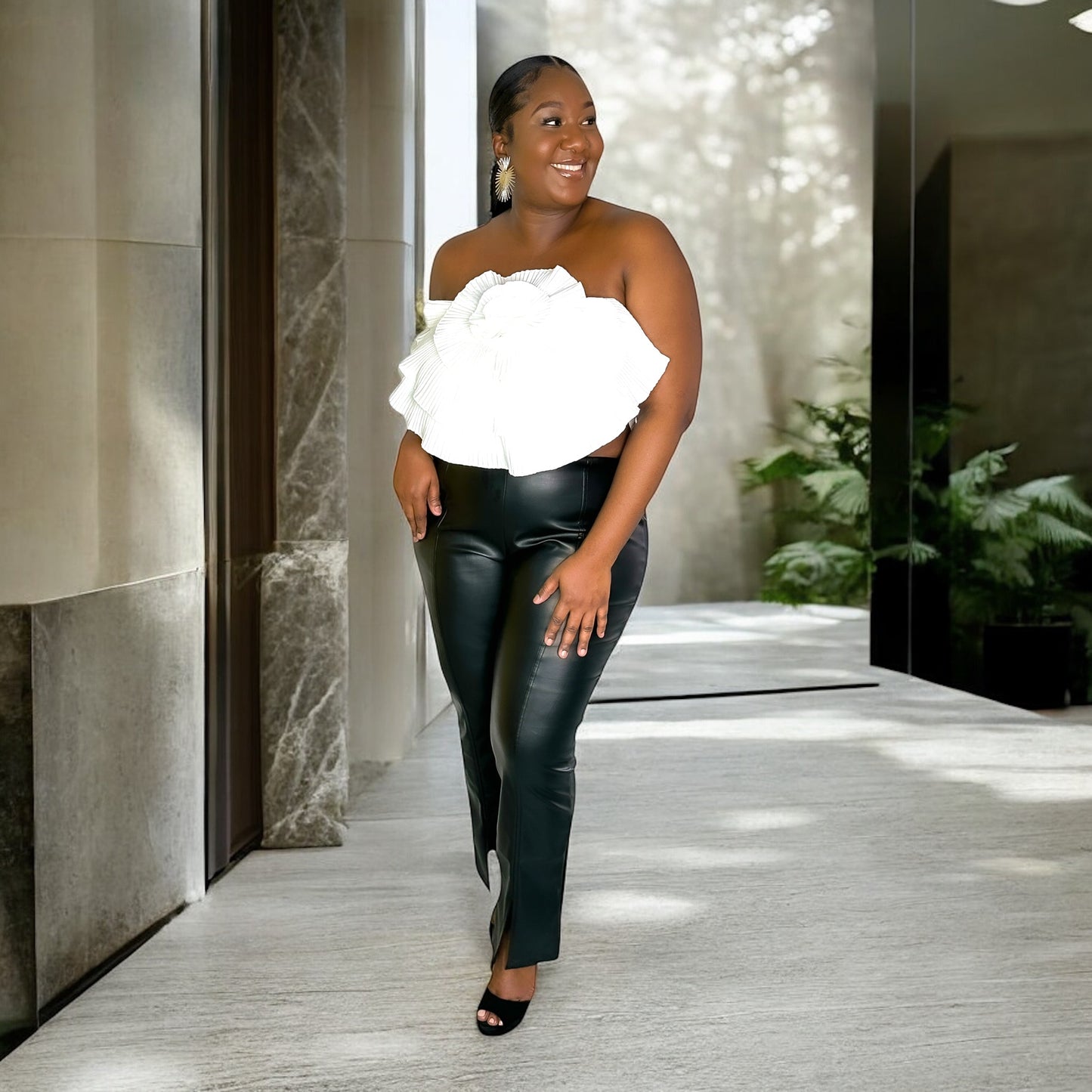 Chic Leather Pants