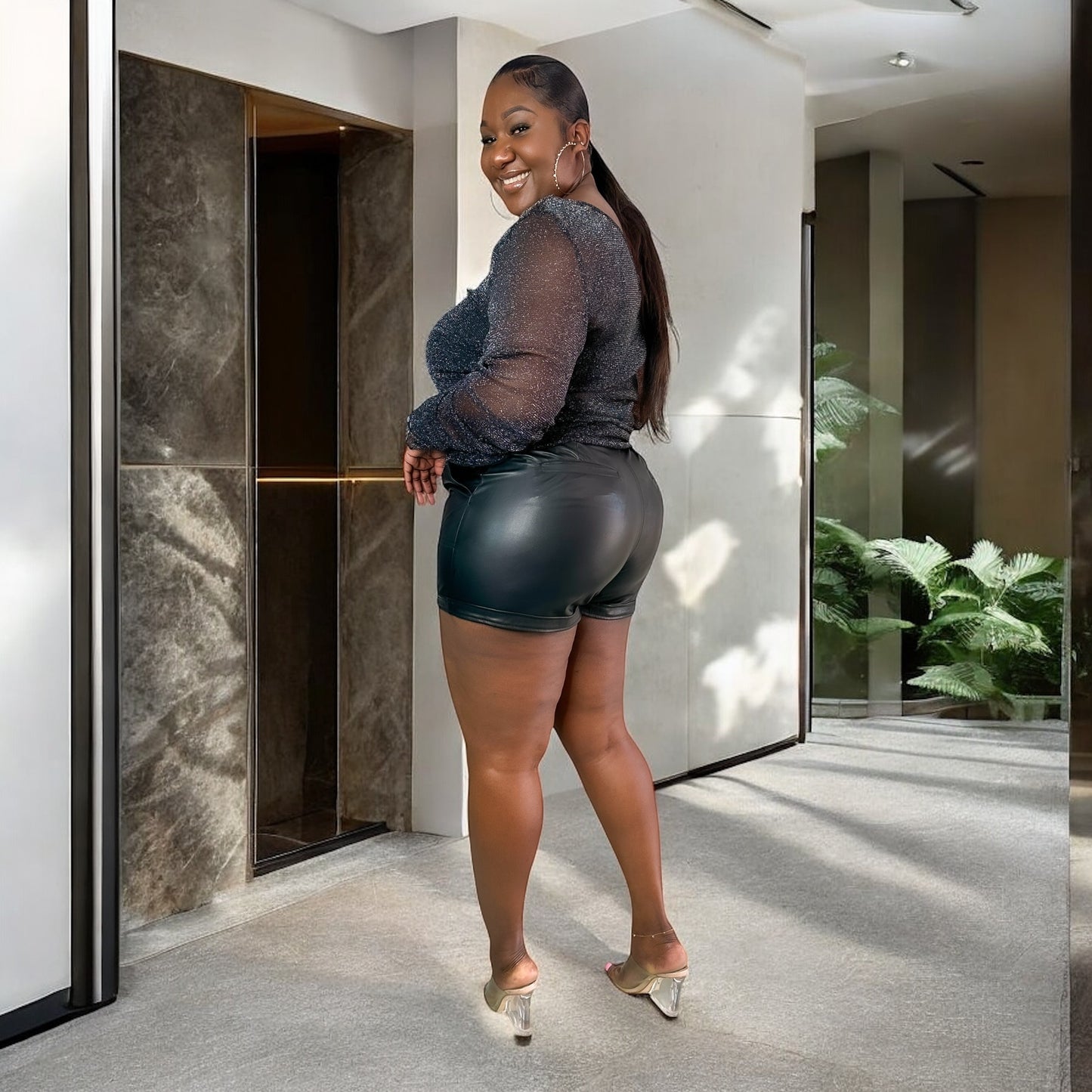 Amazing Leather Short