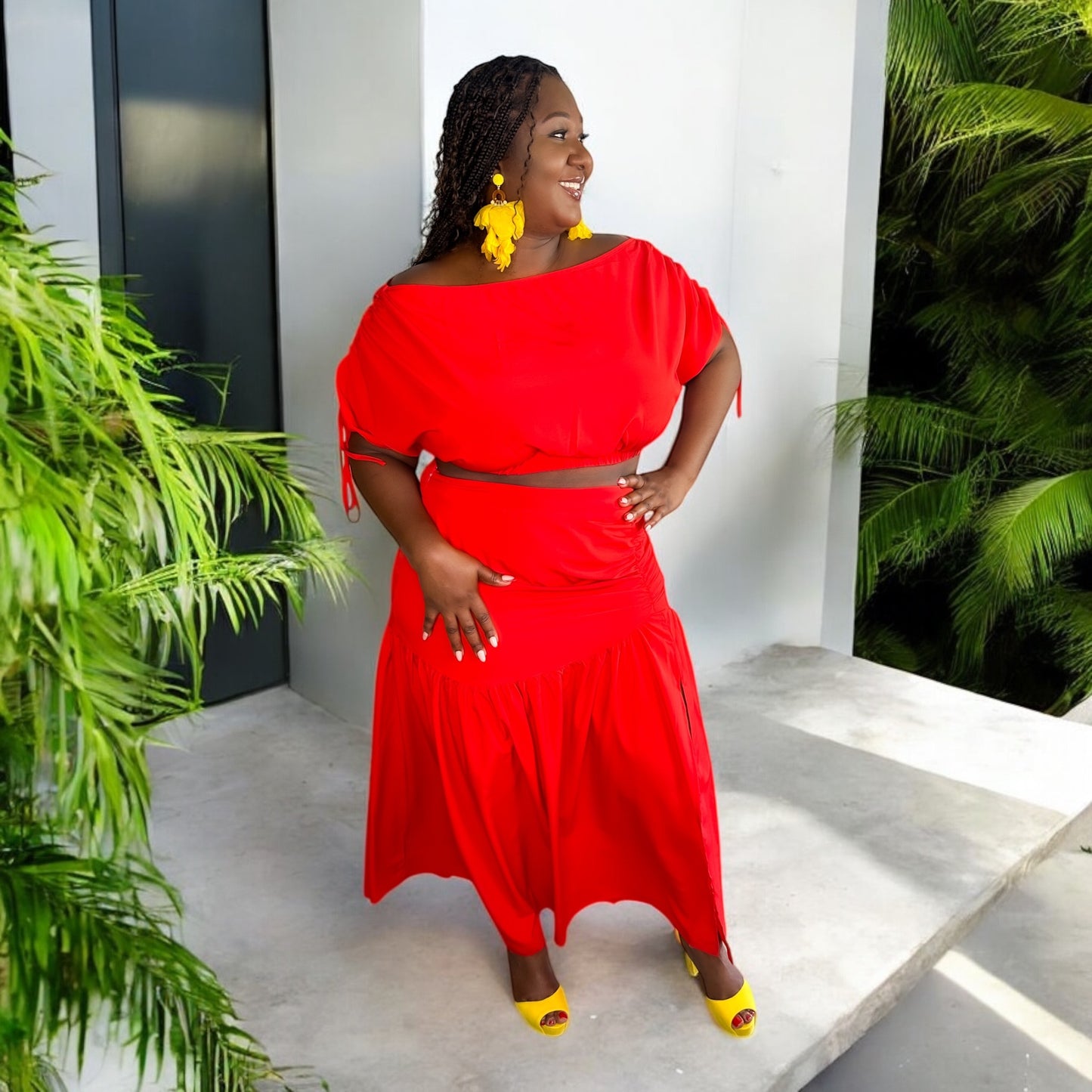 Salsa Flame Two-Piece Set