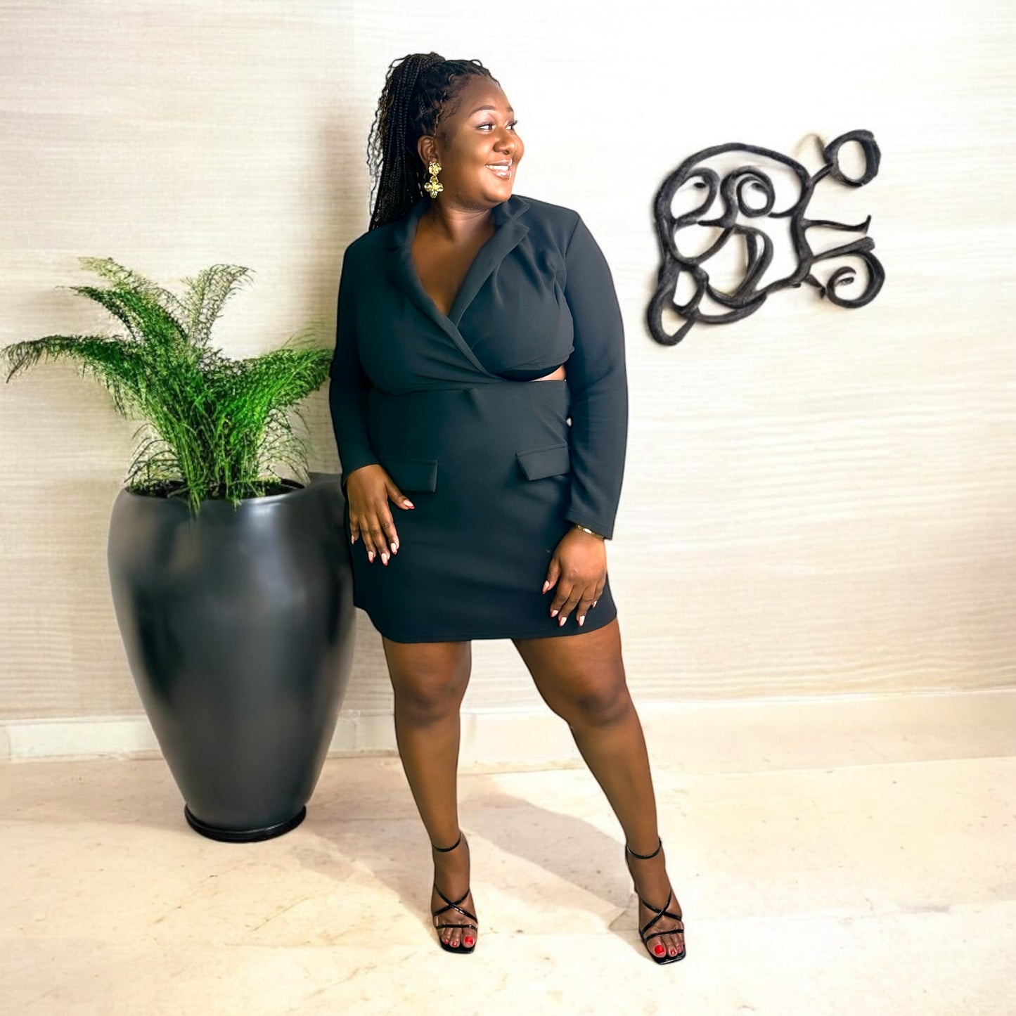 Power Move Blazer Dress