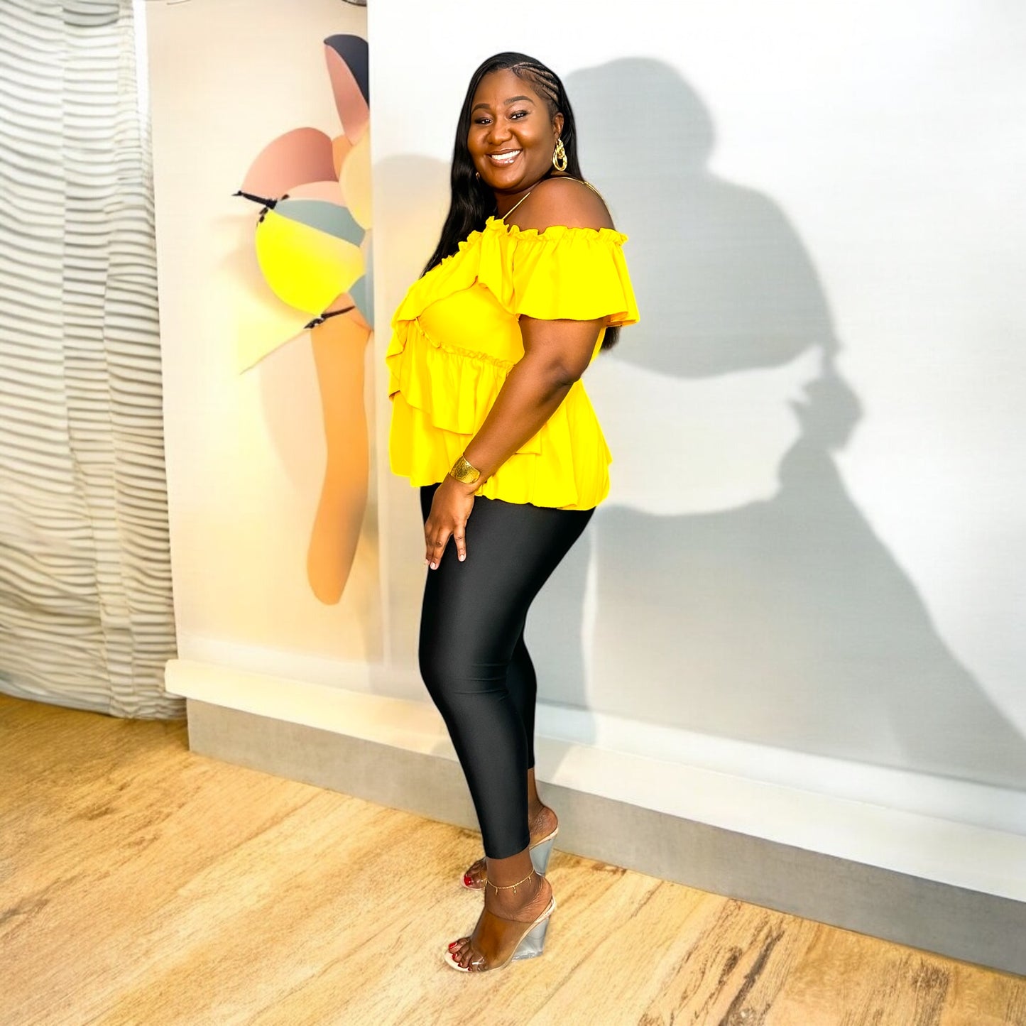 Ruffle Me Right Layered Blouse