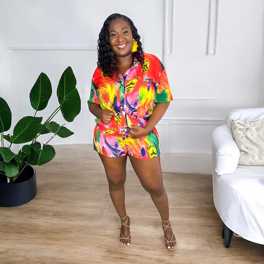 Multiple Color Short Set