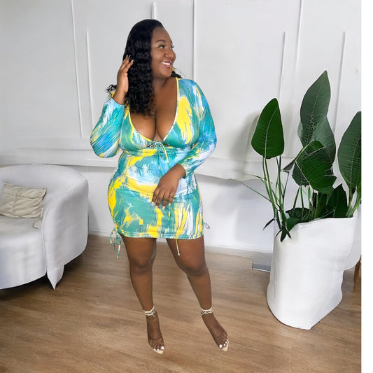 Ocean Girl Bodycon Dress