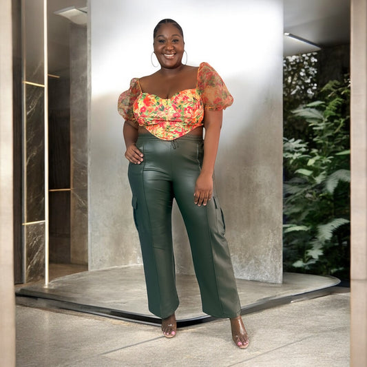 Garden Glow Puff Sleeve Top