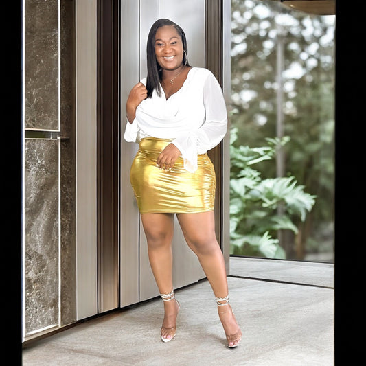 Golden Luxe Skirt