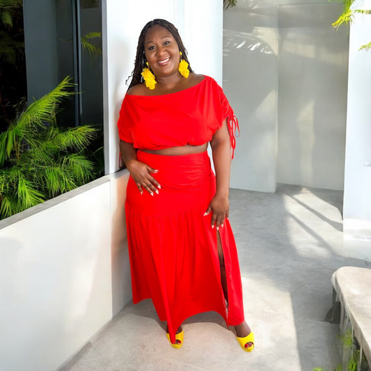 Salsa Flame Two-Piece Set