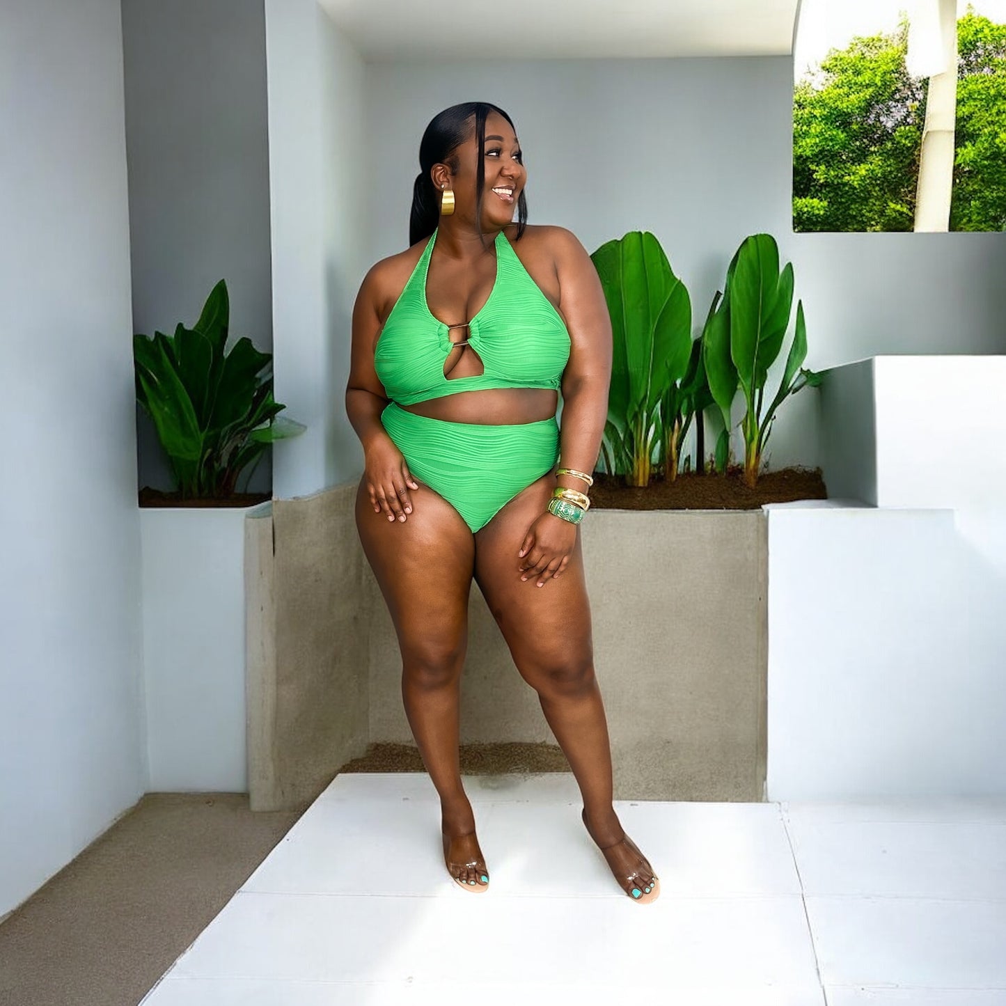 Emerald Escape Ring Bikini