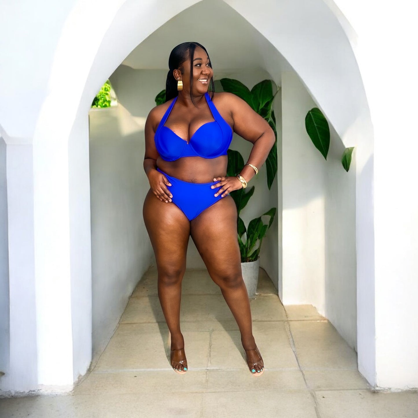 Royal Confidence Bikini Set – Cobalt Blue