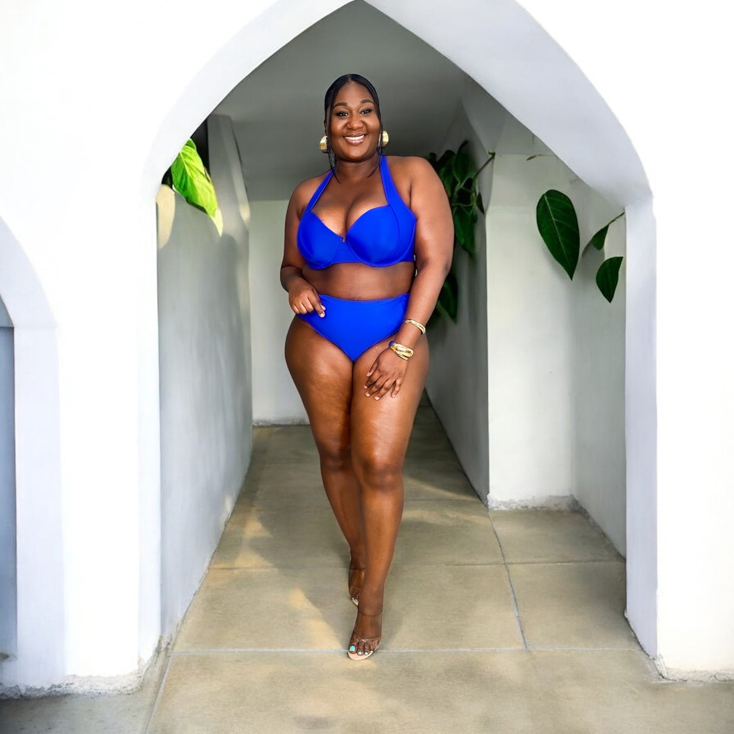 Royal Confidence Bikini Set – Cobalt Blue