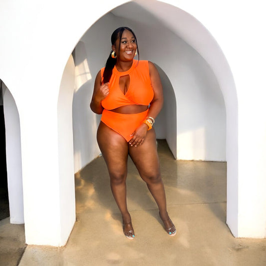 Sunset Crush Cutout Bikini