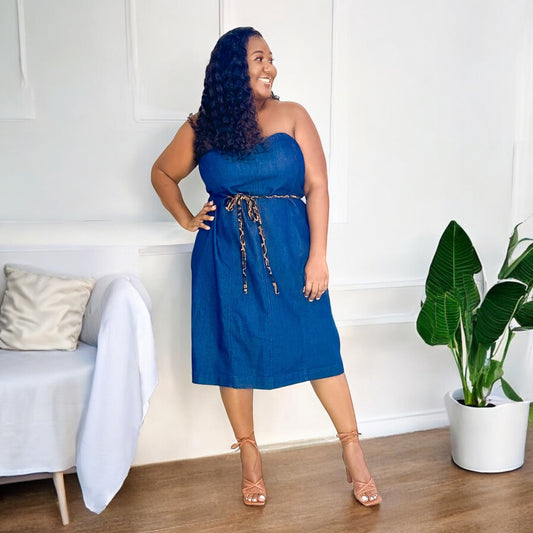 Sunday Funday Denim Dress
